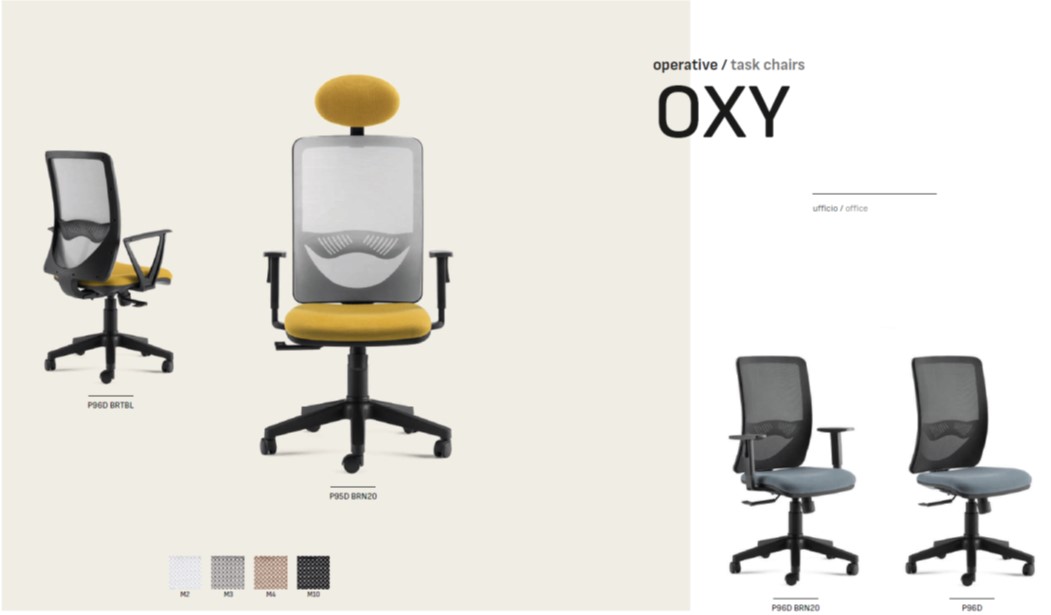 Oxy poltrona operativa Elleci office