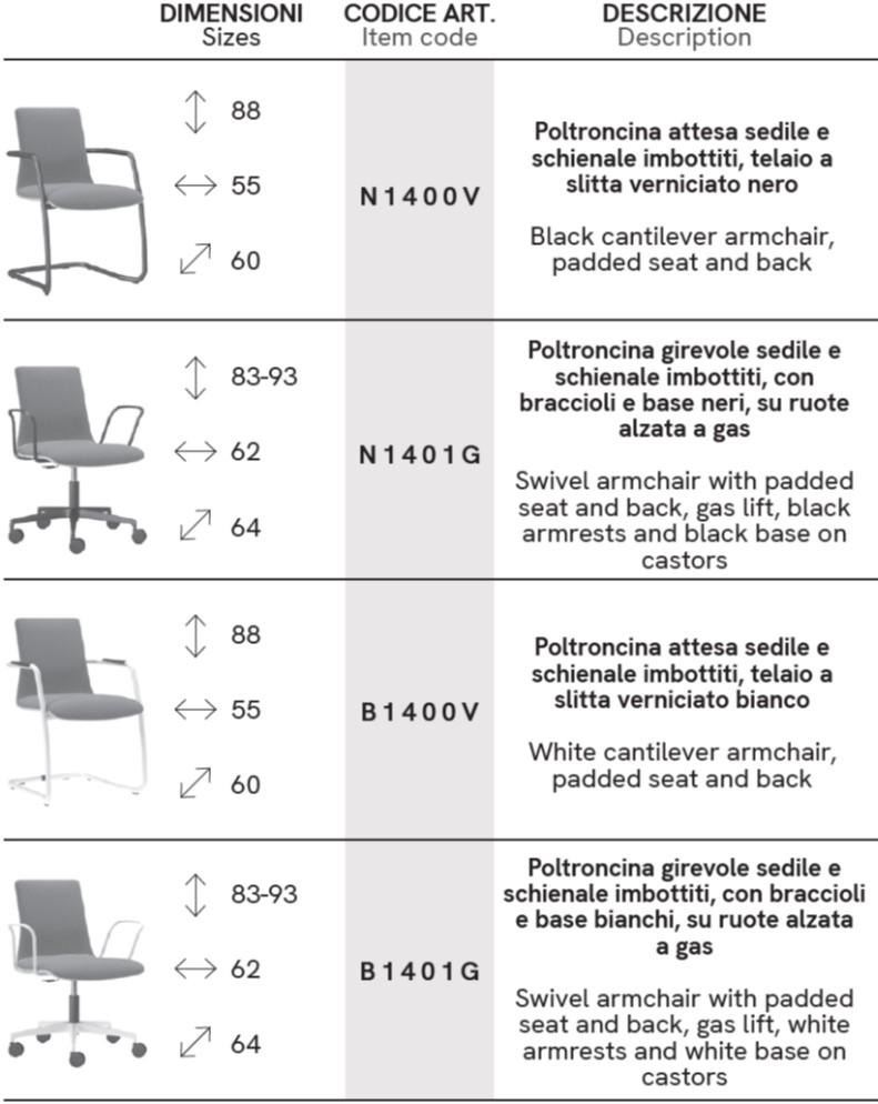 CATALOGO SEDUTE SORI