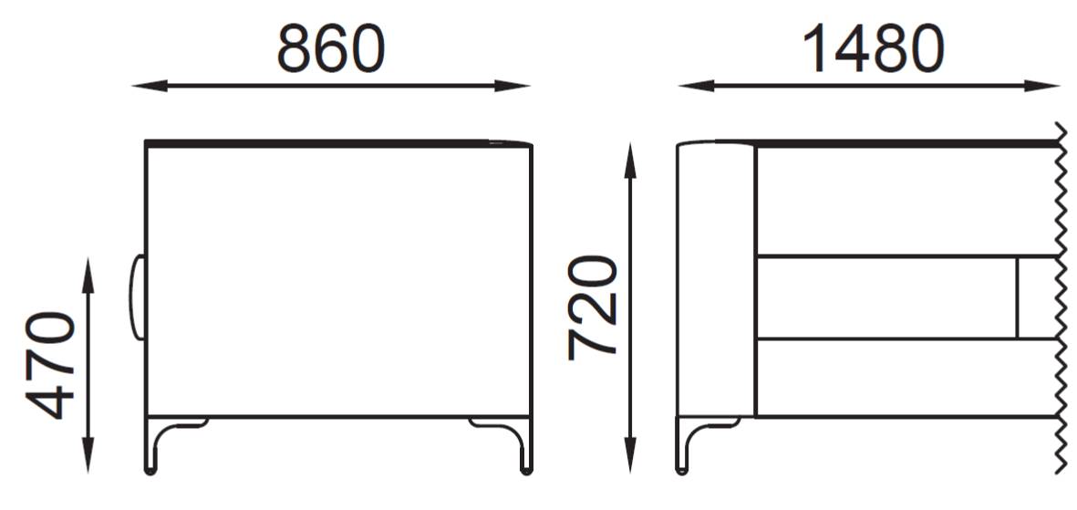 misure divano 2 posti swing seipo