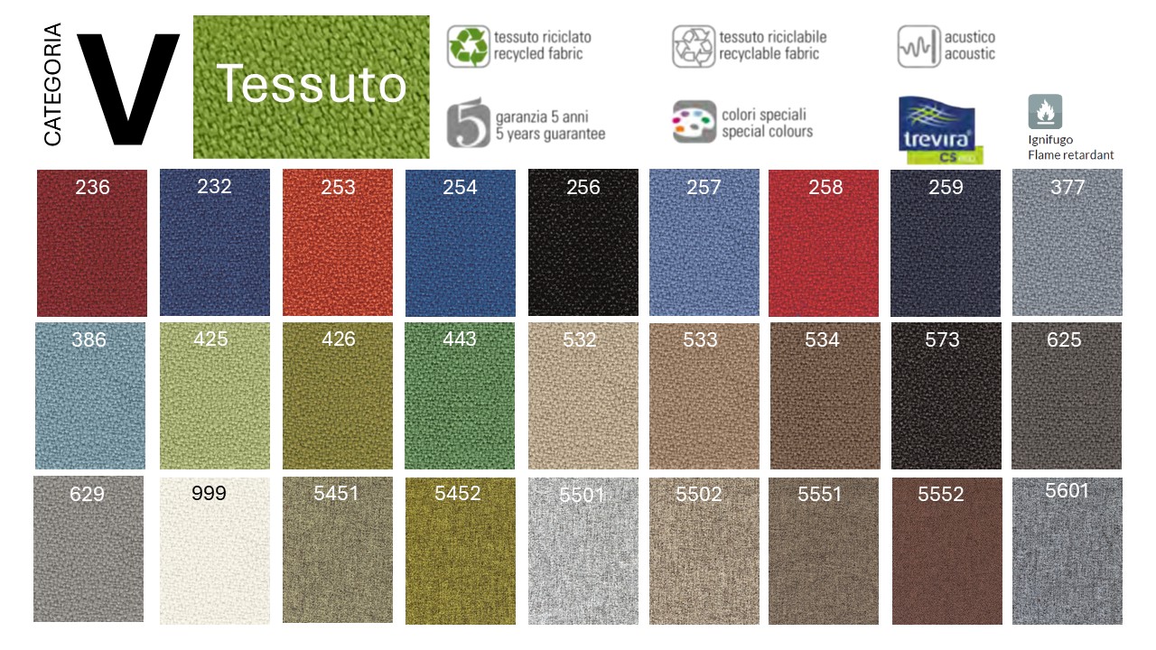 Rivestimenti tessuto V seipo