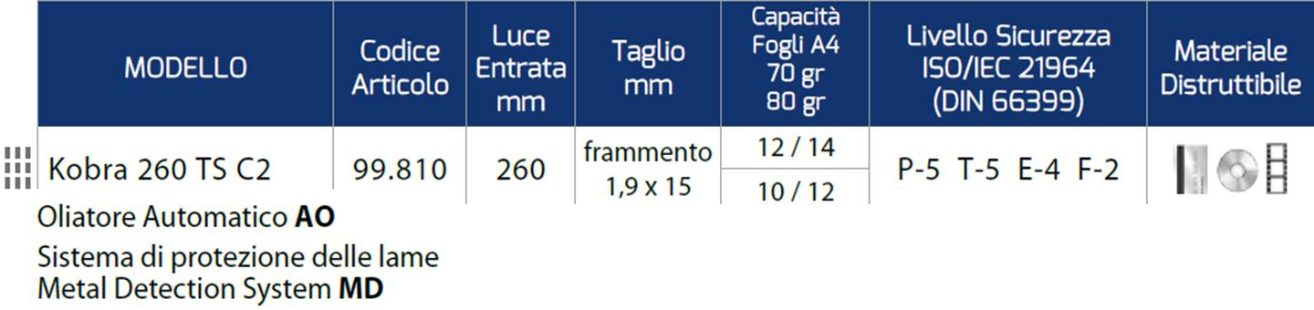 Kobra 260 TS C2 AO MD