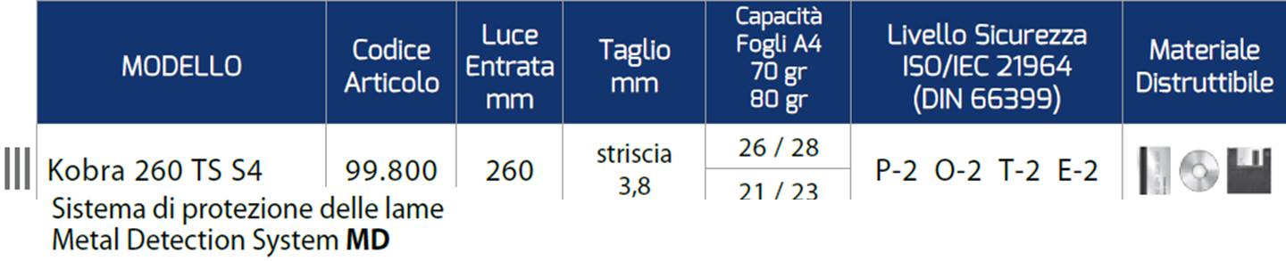 Kobra 260 TS S4 MD